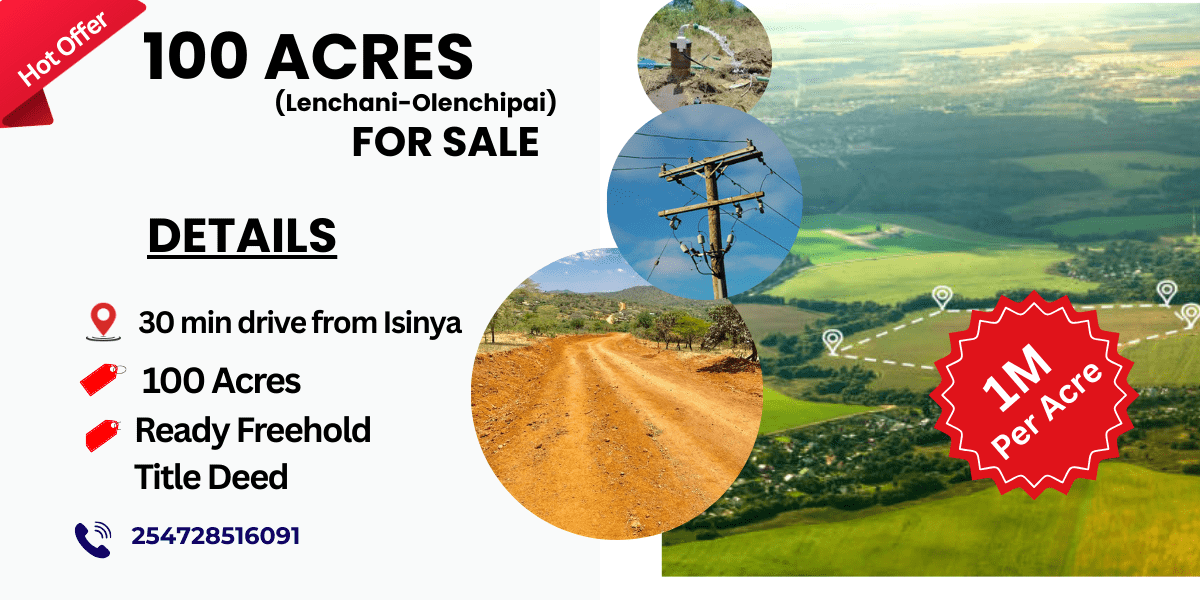 nyeri town ruring'u 50 by 100 mplots for sale