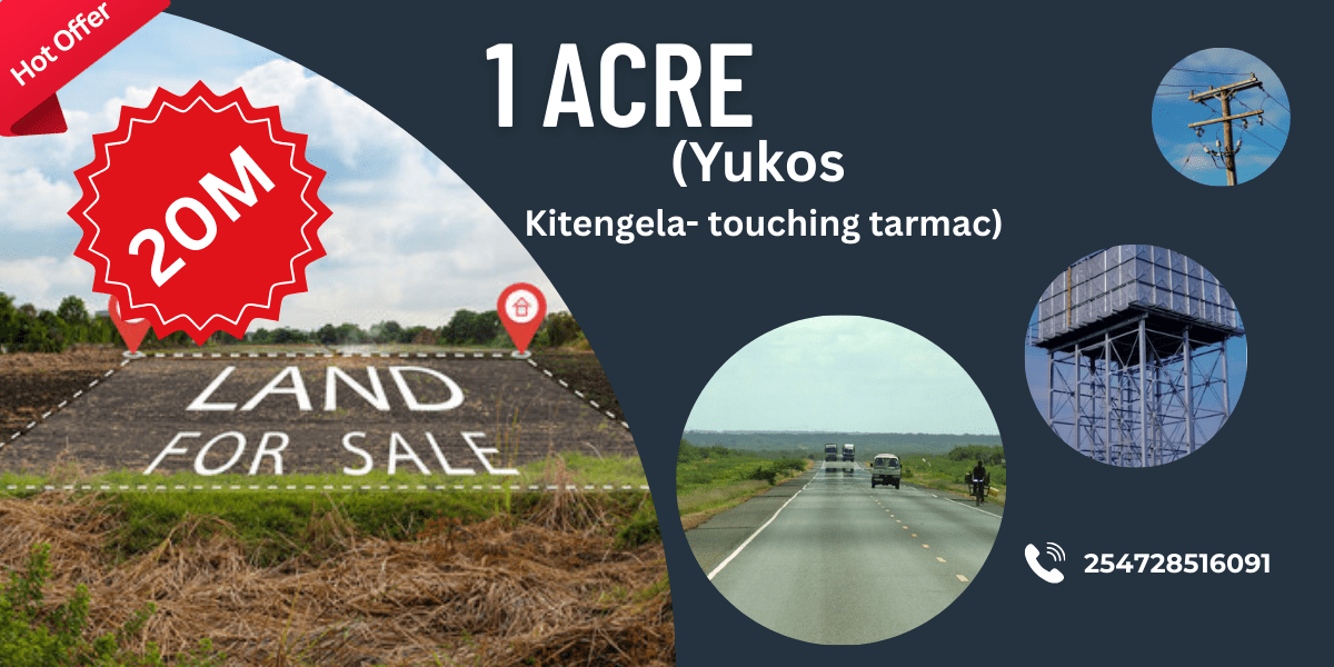 nyeri town ruring'u 50 by 100 mplots for sale